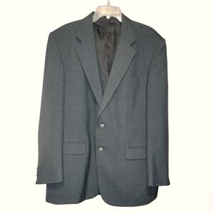 Stafford men's blazer size 46L wool blend